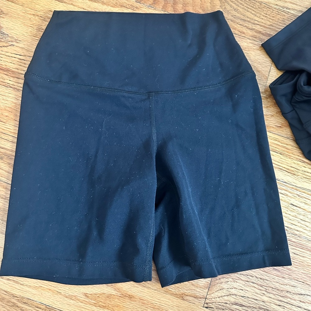 Splits59 Black Bike Shorts for Women
